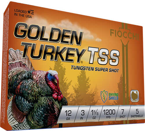 12 Gauge 3" Lead #9  1-5/8 oz 5 Rounds Fiocchi Shotgun Ammunition